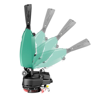 Machine à laver et sécher le sol portable, mini, 650W, eau froide, réservoir 5,1L