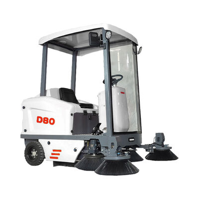 Good price 580Kg Industrial Floor Sweeper Scrubber 10800m2/H For Warehouse 48V 120Ah online