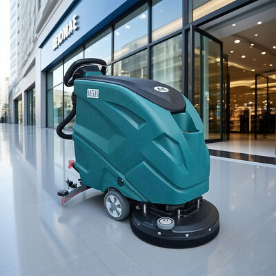 Bom preço 50L manual caminhada pequena atrás máquina de limpeza de chão limpador 510mm caminho on-line