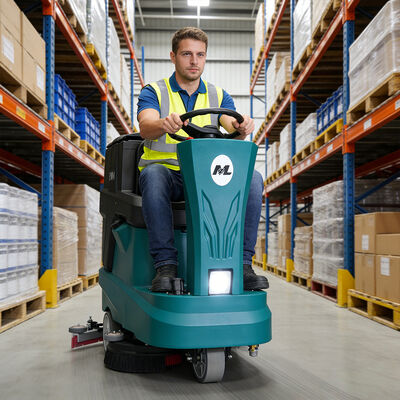 Good price Industrial automatic Ride On Floor Scrubber Machine Drier 4000㎡/H customized online