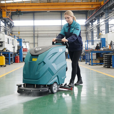 Good price Professional Walk Behind Floor Scrubber with 48L Water Tank Perfect for Hospitals online